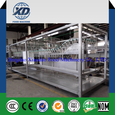 High quality 300-500 chickens/h slaughtering line, slaughtering machine, halal chicken abattoir