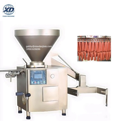 Vacuum sausage filling machine, sausage stuffer machine