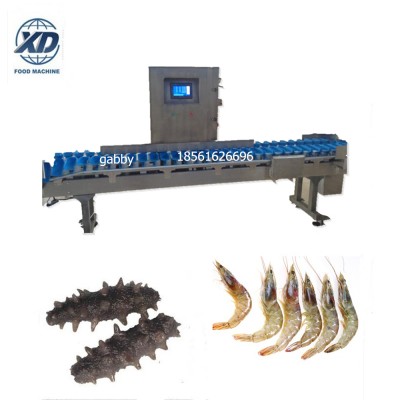 Qingdao automatic shrimp fish weight sorting machine,shrimp sorting machine