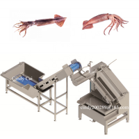 Automatic Squid peeling Machine, Squid Peeler , Squid Processing Machine