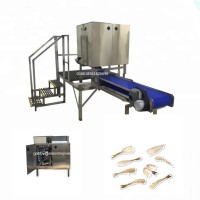 Headless argentine red shrimp peeling deveining machine,shrimp peeler ,prawn peeling machine