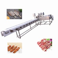 qingdao big capacity satay skewer machine, kabab maker, kebab making machine